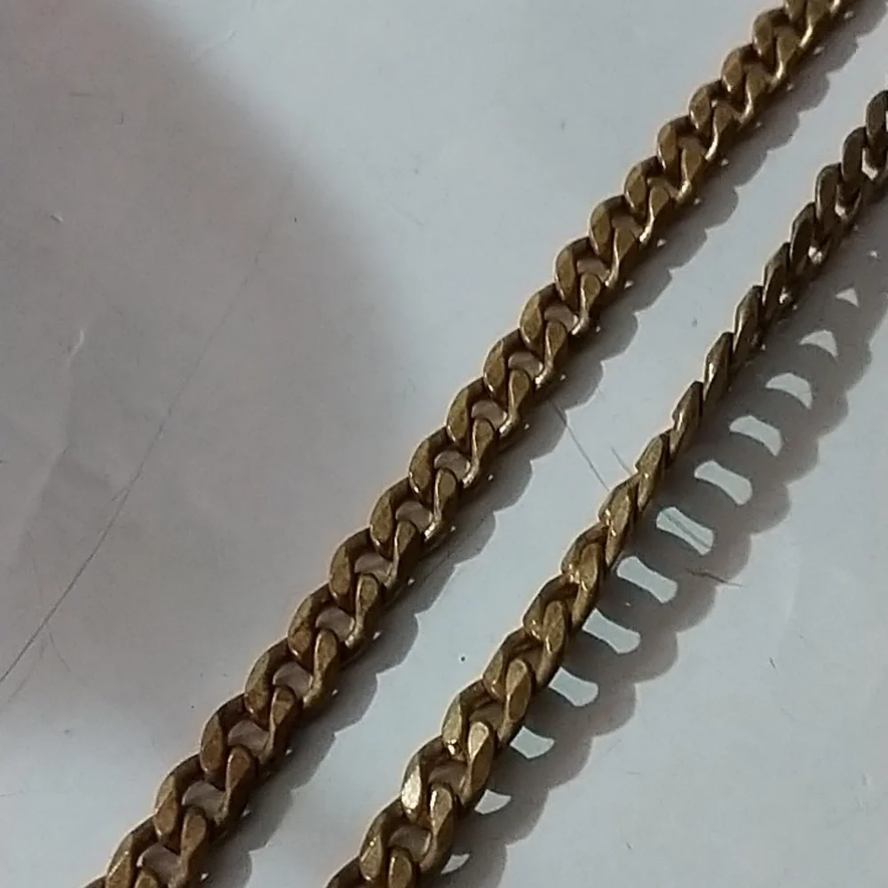Vintage Gold Men’s Cuban Link Chain Necklace